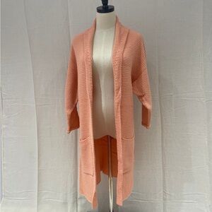 The Skinny Erinn Cardigan Coral OS